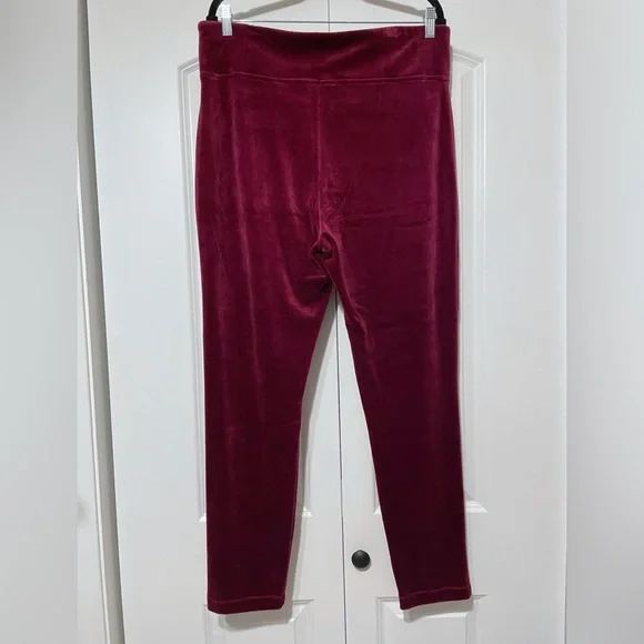 Talbots Luxe Velour High Waist Leggings Sz XL - Picture 5 of 10